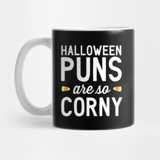 Halloween puns so corny Mug